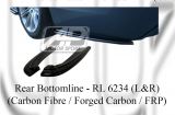BMW 5 Series E60 Rear Lip (L&R)(Carbon Fibre / Forged Carbon / FRP Material) 