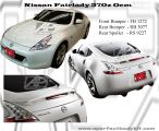 Nissan Fairlady 370z Oem Front Bumper, Rear Bumper, Rear Spoiler 