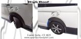 Toyota Hiace High Roof Fender Archs (Carbon Fibre / Forged Carbon / FRP) 