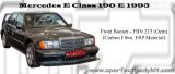 Mercedes E Class W190 Front Bonnet (Carbon Fibre / Forged Carbon / FRP)