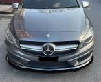 mercedes benz a class w176 front skirt lip fit for w176 amg line add on upgrade performance new look new set