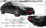 Mercedes E class W212 Facelift Beabu Style Front Lip for AMG Bumper (Carbon Fibre / Forged Carbon / FRP Material)