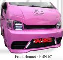 Toyota Hiace Front Bonnet (Carbon Fibre / Forged Carbon / FRP Material) 