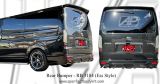 Toyota Hiace Ess Style Rear Bumper 