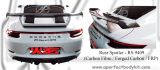 Porsche Carerra 911 Rear Spoiler (Carbon Fibre / Forged Carbon / FRP Material) 
