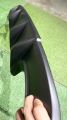 volkswagen golf mk6 tsi rear diffuser quad style for mk6 tsi 1.4 replace upgrade performance new look matte black material new set