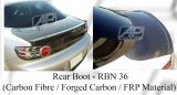 Mazda RX8 2003 Re Ame Style Rear Boot (Carbon Fibre / Forged Carbon / FRP Material) 