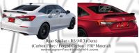 Honda Civic FE 2022 Oem Rear Spoiler (Carbon Fibre / Forged Carbon / FRP Material) 