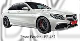Mercedes C Class W205 Front Fender (Carbon Fibre / Forged Carbon / FRP Material) 