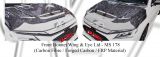 Toyota Vios 2023 Front Bonnet Wing & Front Eye Lid  (Carbon Fibre / Forged Carbon / FRP Material) 