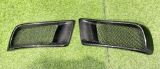 mitsubishi Lancer evo x fodlight cover delete matte black material brand new set