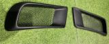 mitsubishi evo x fodlight cover matte black material brand new set