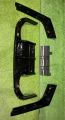 bmw f30 m3 vorsteiner rear diffuser gloss black material upgrade new look brand new set