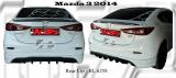 Mazda 3 2014 Sedan Rear Lip 