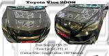 Toyota Vios 2008 Front Bonnet (Carbon Fibre / Forged Carbon / FRP Material) 
