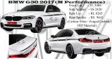 BMW G30 2017 MP Style Front Lip, Side Splitter, Rear Lip, Rear Spoiler (Carbon Fibre / Forged Carbon / FRP Material) 