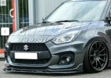 suzuki swift zc33s front lip diffuser maxton design pp abs material gloss black add on performance new look new set