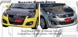 Suzuki Swift 2013 Monster Style Front Bonnet (Carbon Fibre / Forged Carbon / FRP Material) 