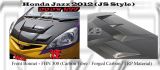 Honda Jazz 2012 JS Style Front Bonnet (Carbon Fibre / Forged Carbon / FRP Material) 