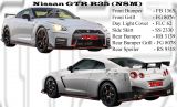 Nissan GTR R35 NSM Style Bumperkits 