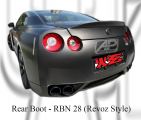 Nissan GTR R35 Revoz Style Rear Boot (Carbon Fibre / Forged Carbon / FRP Material)