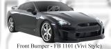 Nissan GTR R35 Vivi Style Front Bumper 