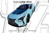 Lexus LC 500 Front Lip (Carbon Fibre / Forged Carbon / FRP Material) 