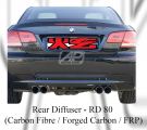 BMW 3 Series E92 HMN Style Rear Diffuser (For M Sport Bumper) (Carbon Fibre / Forged Carbon / FRP Ma