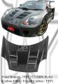Toyota MRS Front Bonnet (SBN Style)(Carbon Fibre / Forged Carbon / FRP Material)