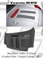 Toyota MRS Rear Boot (Oem) (Carbon Fibre / Forged Carbon / FRP Material)