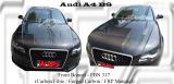 Audi A4 B8 Front Bonnet (Carbon Fibre / Forged Carbon / FRP Material)