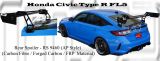 Honda Civic Type R FL5 Rear Spoiler (AP Style) (Carbon Fibre / Forged Carbon / FRP Material)