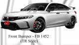 Honda Civic FE 2022 TR Style Front Bumper 