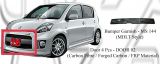 Toyota Passo Front Bumper Garnish (MDLT Style) (Carbon Fibre / Forged Carbon / FRP Material) 