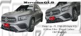 Mercedes GLB Front Lip (FD Style) (Carbon Fibre / Forged Carbon / FRP Material)