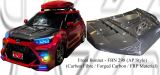 Toyota Raize / Perodua Ativa Front Bonnet (AP Style) (Carbon Fibre / Forged Carbon / FRP Material)
