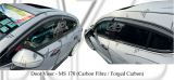 Mazda 3 2014 Door Visor (Carbon Fibre / Forged Carbon)