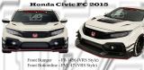 Honda Civic FC 2015 VRS Style Front Bumper, Front Bottomline 