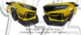 Honda Civic FK8 VRS Style Front Canards (Carbon Fibre / Forged Carbon / FRP Material)