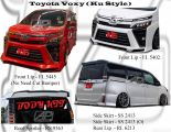 Toyota Voxy Ku Style Bodykits (Front Lip, Side Skirt, Rear Lip, Rear Spoiler)