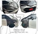Toyota Estima 2016 Facelift Front Bonnet, Front Fender (Carbon Fibre / Forged Carbon / FRP Material)