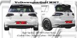 Volkswagen MK7 Oeti Style Rear Spoiler (Carbon Fibre / Forged Carbon / FRP Material)