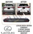 1 2023 Lexus RX500h rear