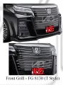 Toyota Alphard 2018 T Style Front Grill 