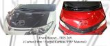 Toyota Estima 2012 Front Bonnet (Carbon Fibre / Forged Carbon / FRP Material) 