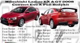 Mitsubishi Lancer EX & Evo X Bumperkits 
