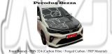Perodua Bezza Front Bonnet (Carbon Fibre / Forged Carbon / FRP Material)