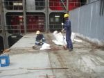 OIL SPILLAGE CLEANING