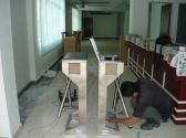 installation Of Turnstile
