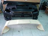 mitsubishi lancer bodykit evo x bumper front ,side ,rear pp